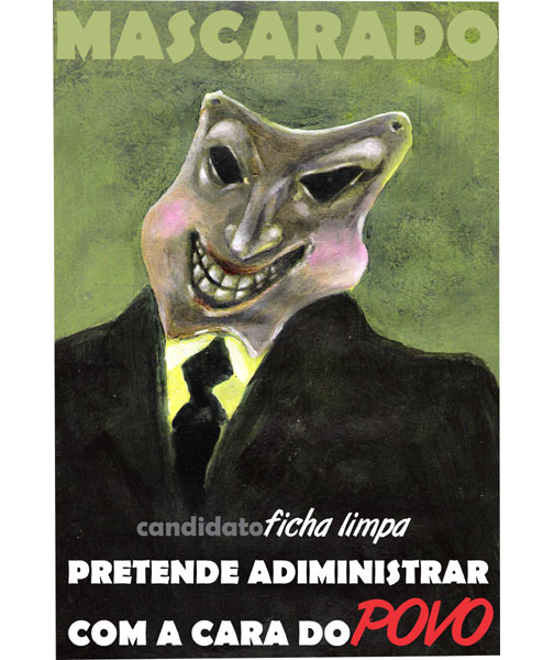 Ilustração de politica